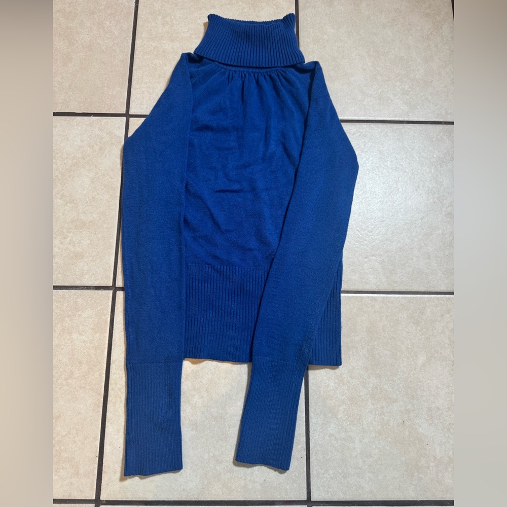 Takeout Royal Blue turtleneck